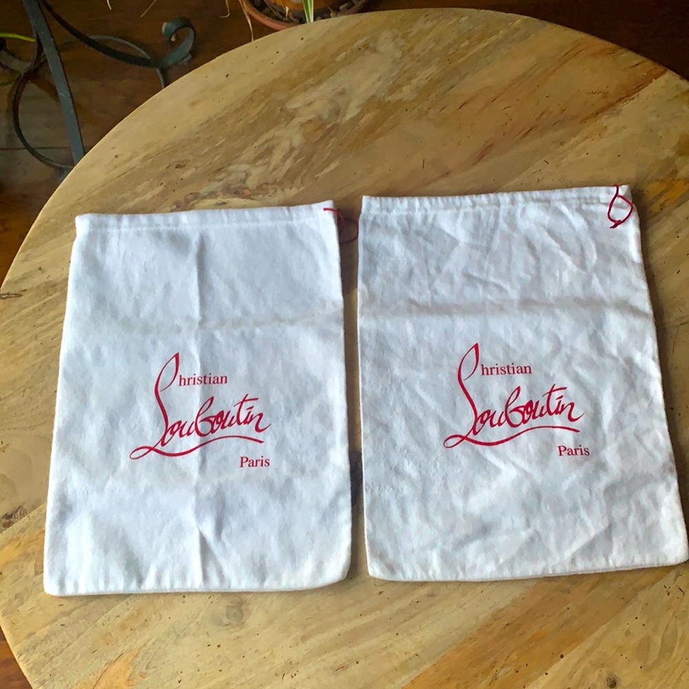 CHRISTIAN LOUBOUTIN Pair of Dustbag -